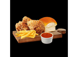 KFC Chicken & Chips For Rs.550/-